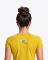 Woman Wearing Squash Uniform Mockup