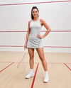 Woman Wearing Squash Uniform Mockup