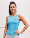 Woman Wearing Squash Uniform Mockup