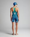 Woman Wearing Swimming Legsuit Mockup