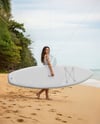 Woman with SUP Board Mockup