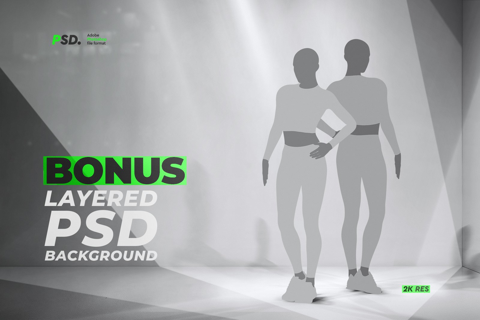 Women's Activewear Mockup Set