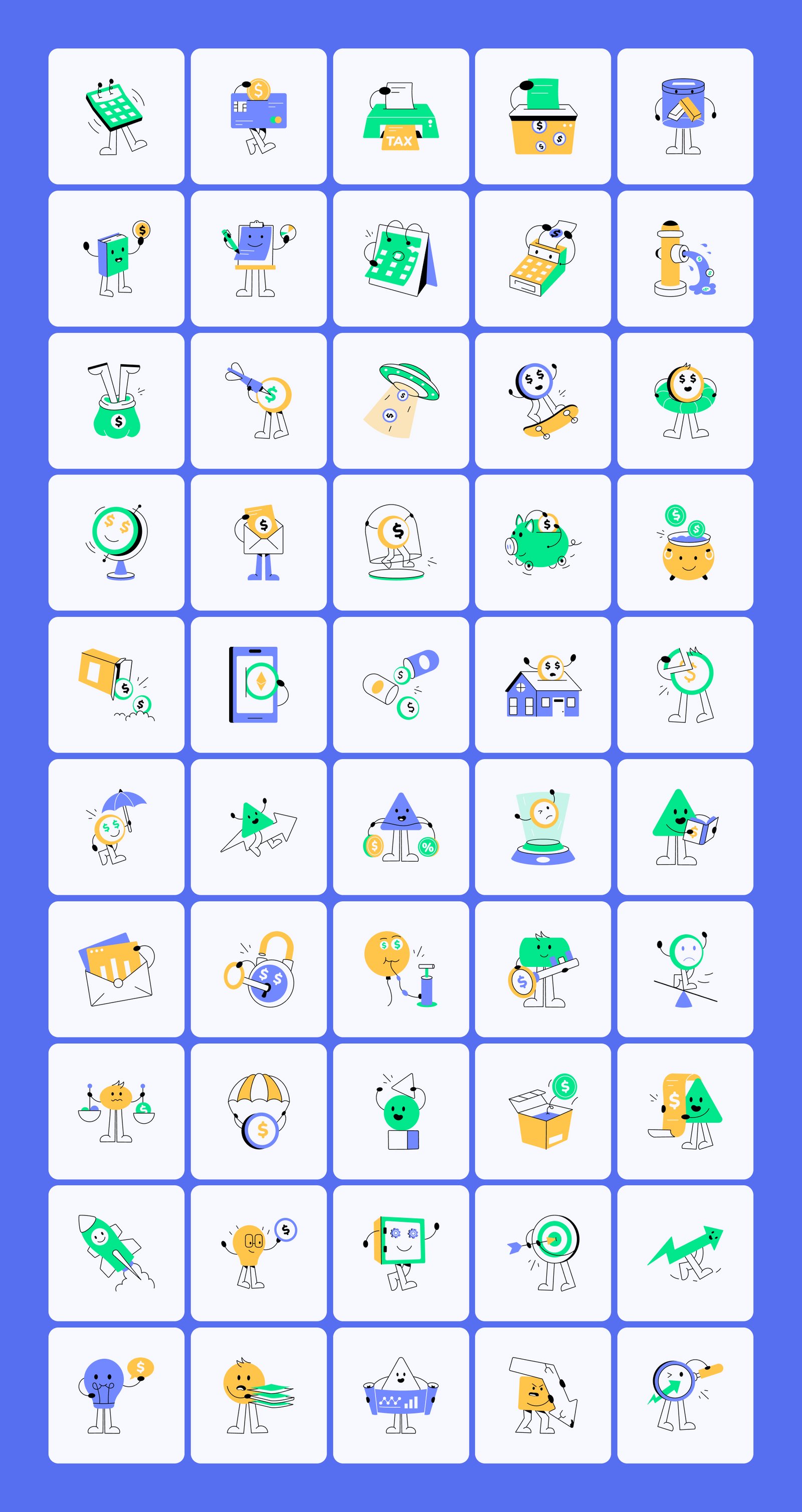 Work Icons