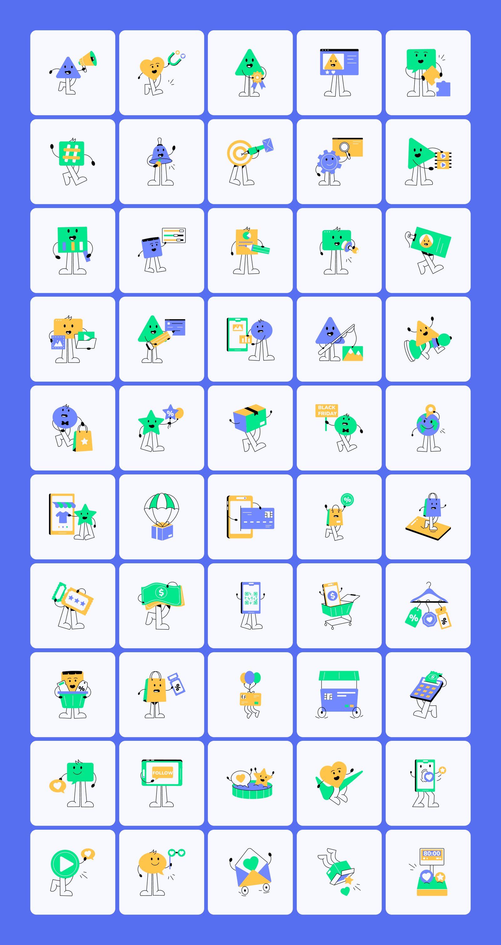 Work Icons