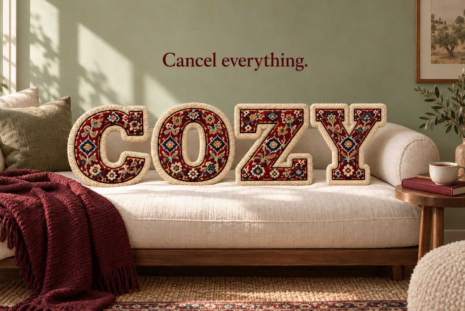 Woven Carpet Font