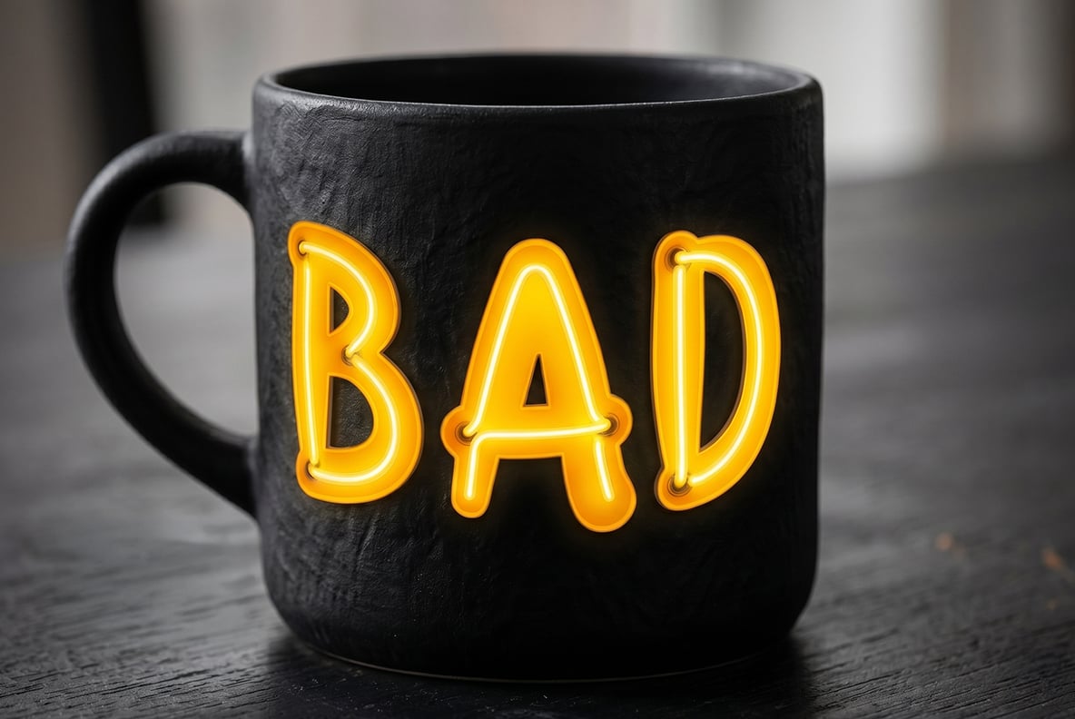 Yellow Neon Font