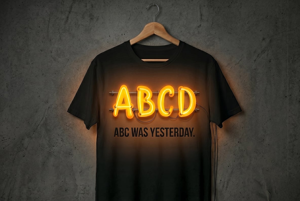 Yellow Neon Font