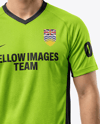 Young Man Wearing eSports Jersey Mockup