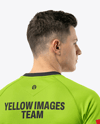Young Man Wearing eSports Jersey Mockup