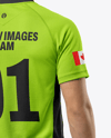 Young Man Wearing eSports Jersey Mockup