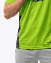 Young Man Wearing eSports Jersey Mockup