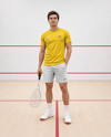 Young Man Wearing Squash Uniform Mockup