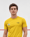 Young Man Wearing Squash Uniform Mockup