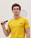 Young Man Wearing Squash Uniform Mockup