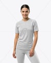Young Woman Wearing eSports Jersey Mockup