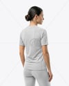 Young Woman Wearing eSports Jersey Mockup