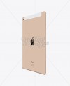 Apple iPad Air 2 Gold Mockup - Infinity Bundle in Device Mockups on