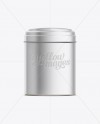 High Tea Can With Lid in Can Mockups on Yellow Images Object Mockups