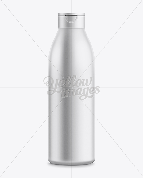 250ml Shampoo Bottle with Flip Top Cap Mockup in Bottle Mockups on