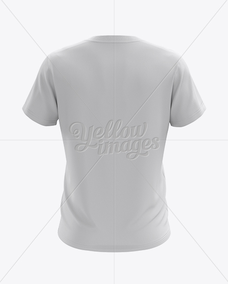 Download Men's T-Shirt Back View HQ Mockup in Apparel Mockups on ...