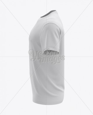 Download Men's T-Shirt Front View HQ Mockup in Apparel Mockups on ...