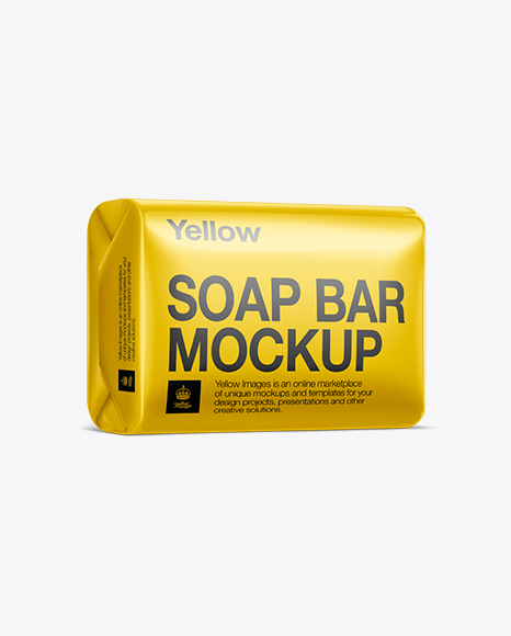 Download Soap Bar Mockup in Packaging Mockups on Yellow Images ...