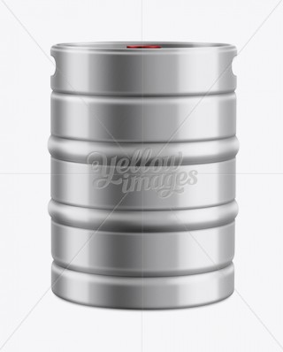 Download Mini Keg Mockup in Barrel Mockups on Yellow Images Object Mockups