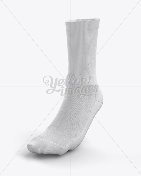 Download Socks Mockup in Apparel Mockups on Yellow Images Object ...