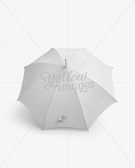 Download Open Umbrella Mockup - Front View in Apparel Mockups on ...