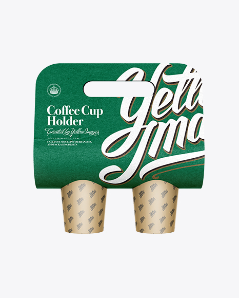 Download Paper Coffee Cup Carrier Mockup in Cup & Bowl Mockups on ...