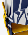 Download Matte American Football Helmet Mockup - Back View in ...