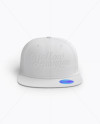 Download Snapback Cap with Sticker Mockup (Front View) in Apparel ...