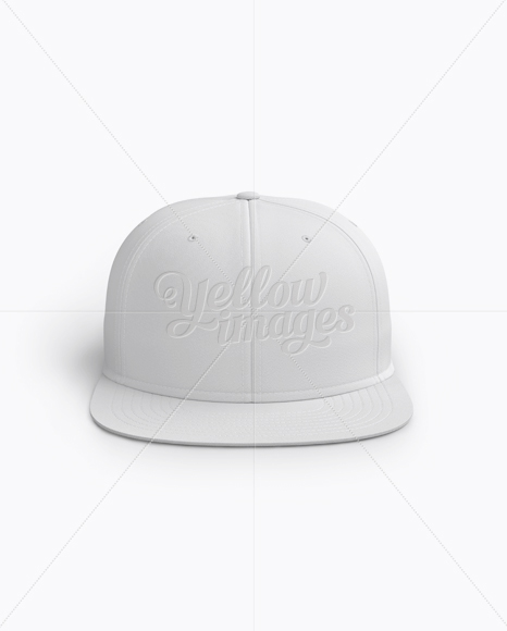 Download Snapback Cap Mockup (Front View) in Apparel Mockups on ...