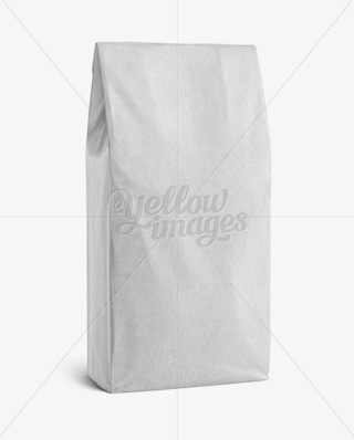 Kraft Bag W/ Twisted Paper Handles Mockup | Mockups for Packaging