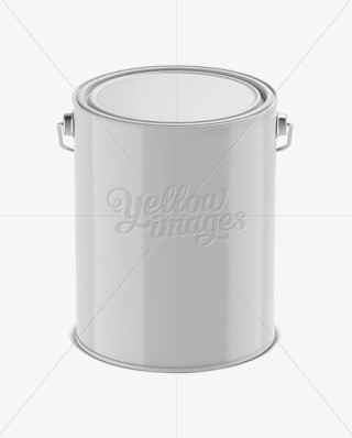 Download 20L Plastic Paint Bucket Mockup | Mockups for Packaging Design and Branding by Yellow Images