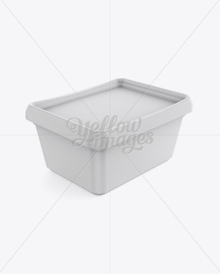 Download 16oz Ice Cream Container Mock-up | Mockups for Packaging Design and Branding by Yellow Images