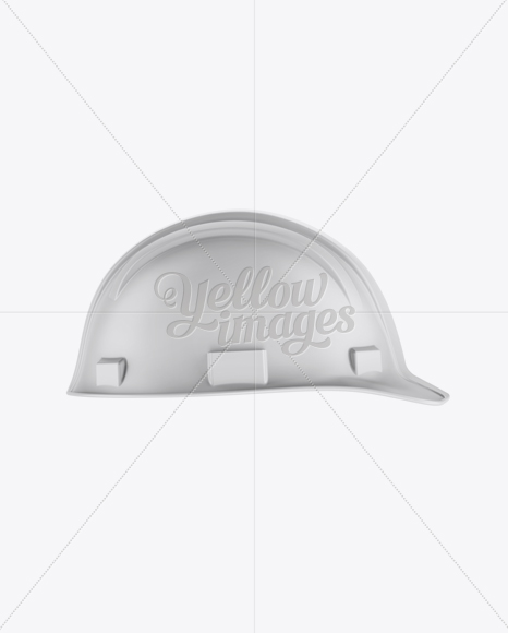 Download Matte Hard Hat Mockup - Side View in Apparel Mockups on ...