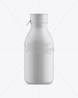 Download Gold Plastic Cosmetic Bottle with Batcher - 300 ml in Bottle Mockups on Yellow Images Object Mockups