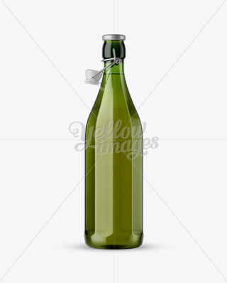 Download 13.7oz Glass Bottle Mockup in Bottle Mockups on Yellow Images Object Mockups