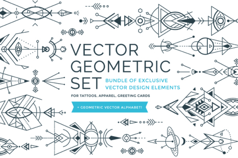 Vector Geometric Ornaments