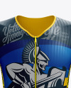 Download Men's Cycling Skinsuit LS mockup (Front View) in Apparel ...