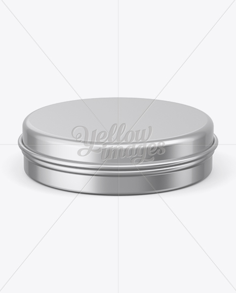 Download Metal Round Tin Can Mockup - Front View in Can Mockups on ... Yellowimages Mockups