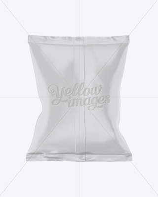Clear Vinyl Bag with Bed Linen Mockup - Front, Side & Back View in