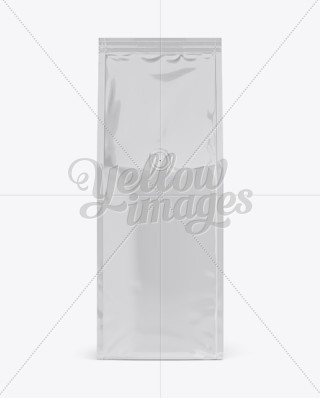 Download Coffee Bag Mockup / Front View in Bag & Sack Mockups on Yellow Images Object Mockups