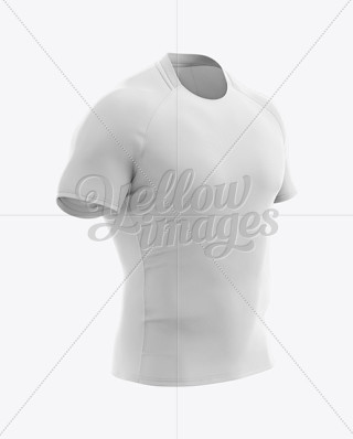 F1 Racing Kit Mockup - Front View in Apparel Mockups on Yellow Images