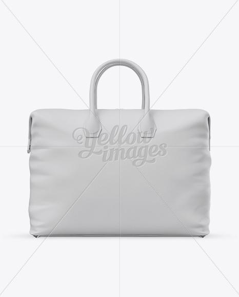 Download Leather Bag Mockup - Front View in Apparel Mockups on ...