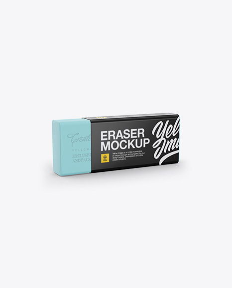 Download Eraser Mockup - Half Side View in Stationery Mockups on ...