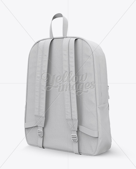 Download Backpack Mockup - Back Half-side View in Apparel Mockups ...