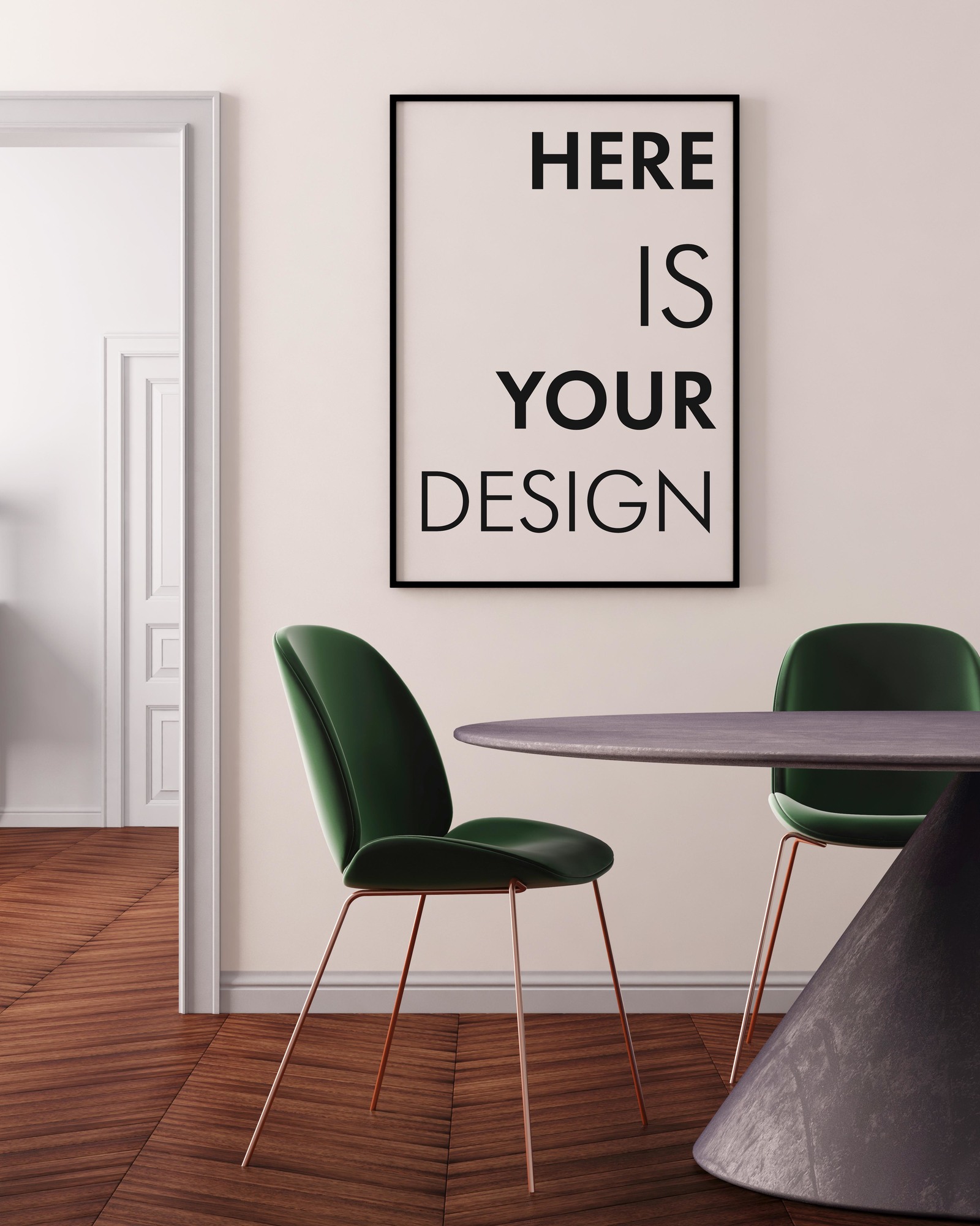 Free wall hanging mockup information