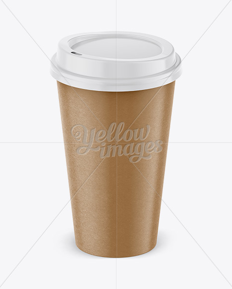 Download Paper Coffee Cup Mockup Front View High Angle Shot In Cup Bowl Mockups On Yellow Images Object Mockups Yellowimages Mockups